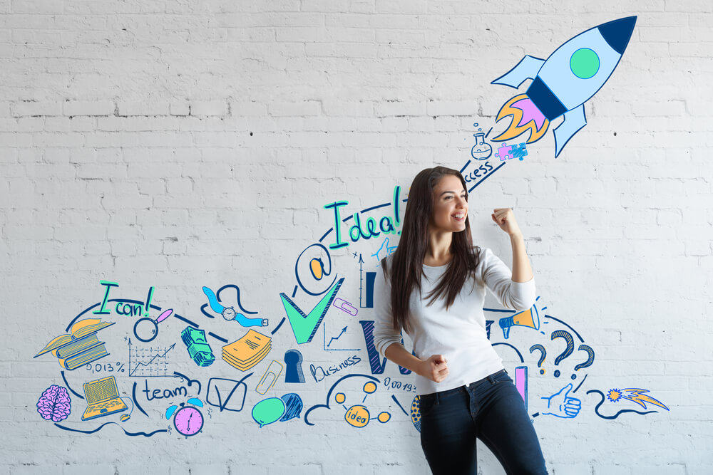 important-things-becoming-entrepreneur.jpg Future female entrepreneur happy